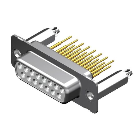 Molex Fct Dsub Str Pc Rcpt 15 Pn W/Snapin 1731090284